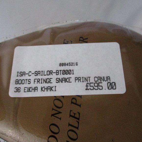 Isabel Marant Green Snakeskin Heeled Boots - Picture 6 of 10